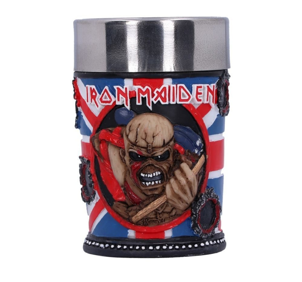 Iron Maiden Trooper shot glass