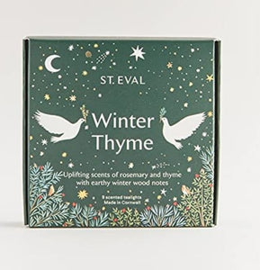 St Eval Winter Thyme Tealight Candles