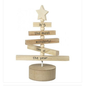 Wooden Christmas tree