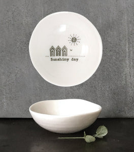 East of India Porcelain ring dish