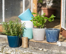 Load image into Gallery viewer, Old Style Dutch Pots blue/green tones
