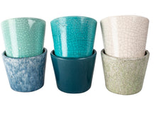 Load image into Gallery viewer, Old Style Dutch Pots blue/green tones
