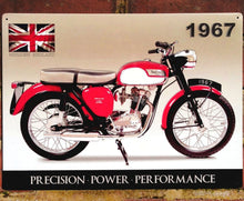 Load image into Gallery viewer, Vintage Motorbike Signs Metal 41cm
