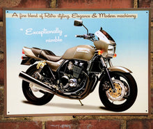 Load image into Gallery viewer, Vintage Motorbike Signs Metal 41cm
