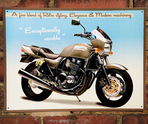 Vintage Motorbike Signs Metal 41cm