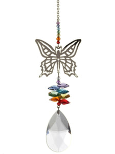 Large Crystal Fantasies Butterfly-Rainbow