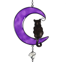 Load image into Gallery viewer, Black Cat windchime
