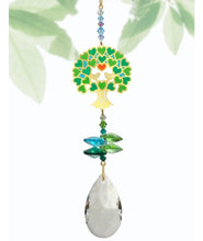 Load image into Gallery viewer, Window Jewels Tree of Life Green
