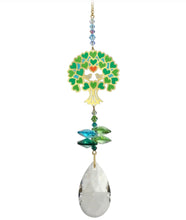 Load image into Gallery viewer, Window Jewels Tree of Life Green
