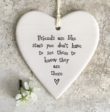 Load image into Gallery viewer, East of India Porcelain Round Hearts
