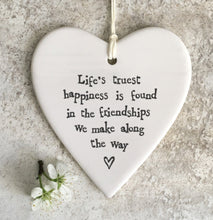 Load image into Gallery viewer, East of India Porcelain Round Hearts
