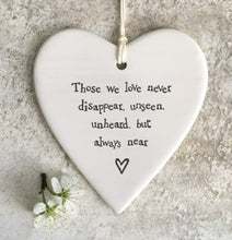 Load image into Gallery viewer, East of India Porcelain Round Hearts
