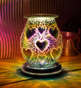 Electric Wax Melt Burner 3D effect
