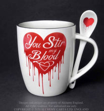 Load image into Gallery viewer, Alchemy Mug and Spoon You Stir My Blood
