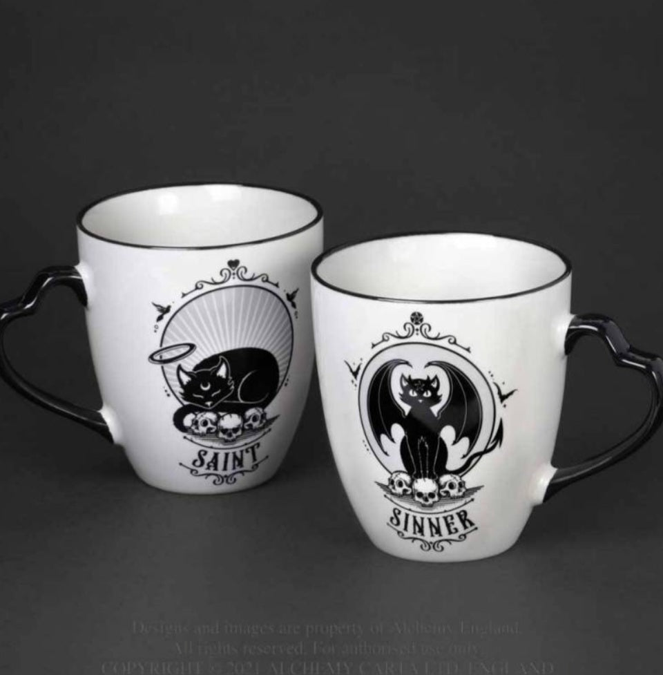 Alchemy Saint and Sinner Mug Set