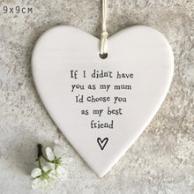 Load image into Gallery viewer, East of India Porcelain Round Hearts
