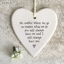 Load image into Gallery viewer, East of India Porcelain Round Hearts
