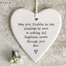 Load image into Gallery viewer, East of India Porcelain Round Hearts

