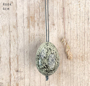 Wood Painted Eggs