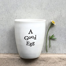 Load image into Gallery viewer, Porcelain Egg Cup
