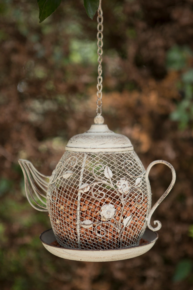 teapot birdfeeder